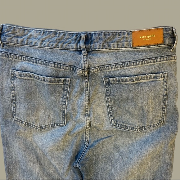 Kate Spade Straight Leg Cropped Jeans - Size 29 - Picture 7 of 7